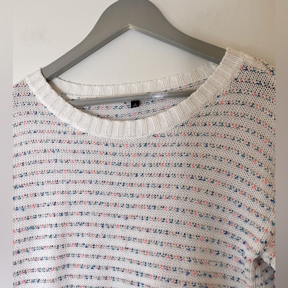 Talbots Petite Multicolored Oversized Knit Sweater, Size Petite P (Small) 🤍 - Picture 5 of 14